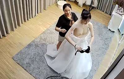 Quay Lén Hack Cam Tiệm Váy Cưới Cô Dâu Thay Đồ